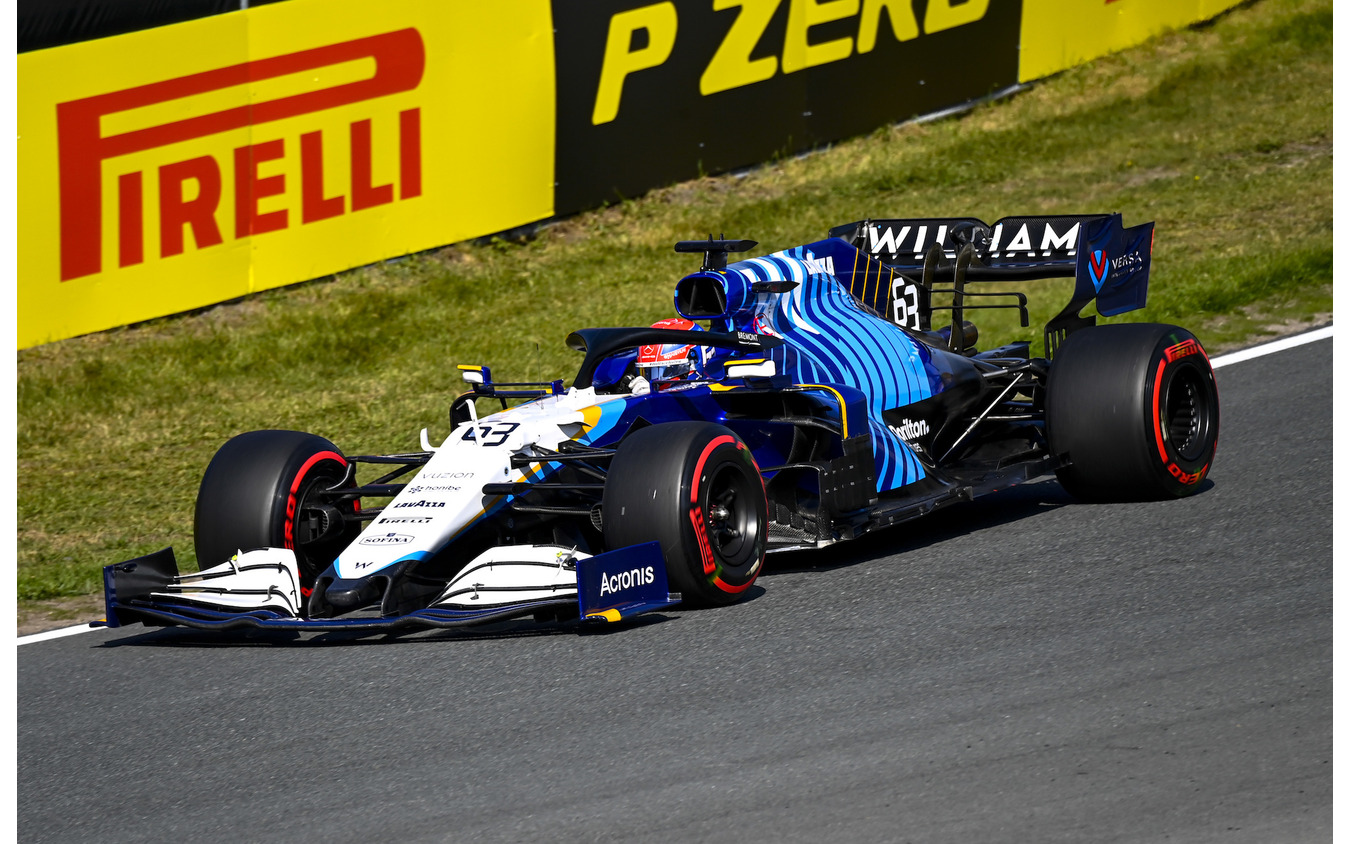 #63 ラッセル(ウィリアムズ、2021年オランダGP)