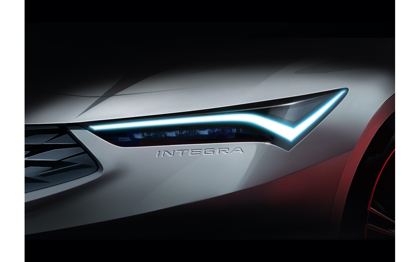 アキュラ・インテグラ 新型のティザー