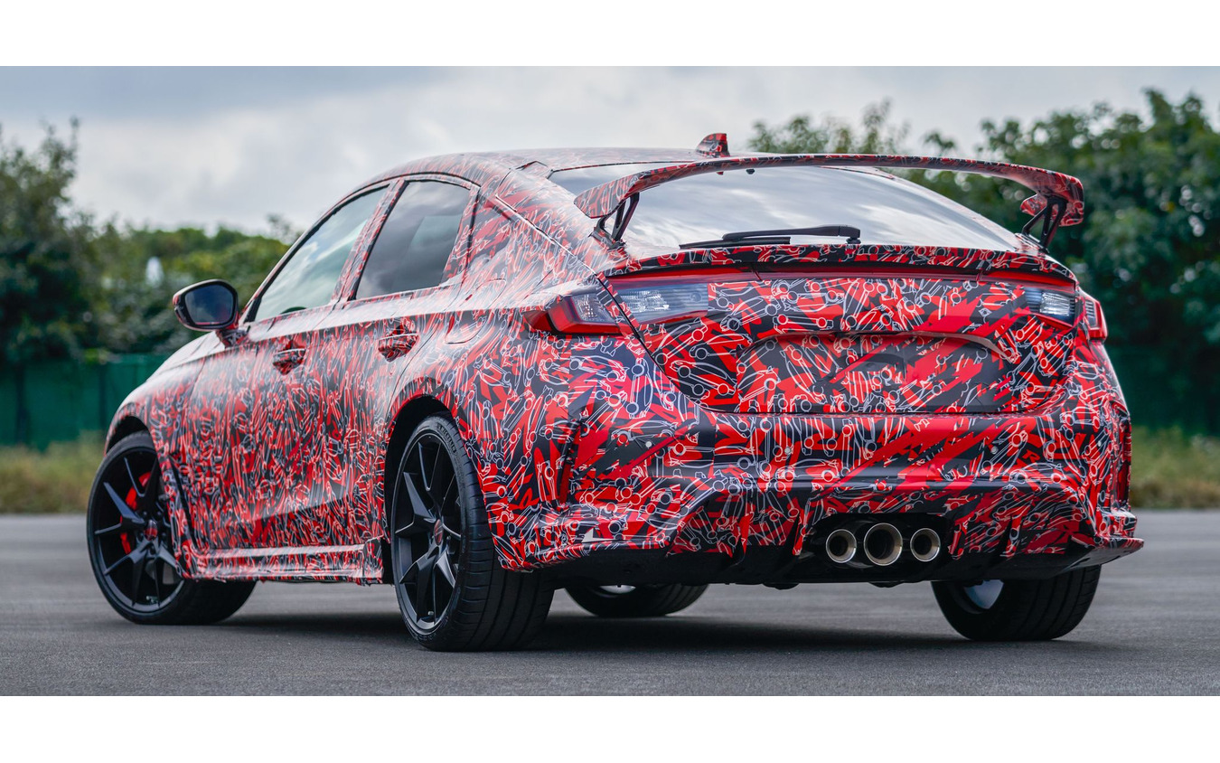 ホンダ シビック タイプr 新型 プロトタイプの写真 大型リアウィング装備 レスポンス Response Jp