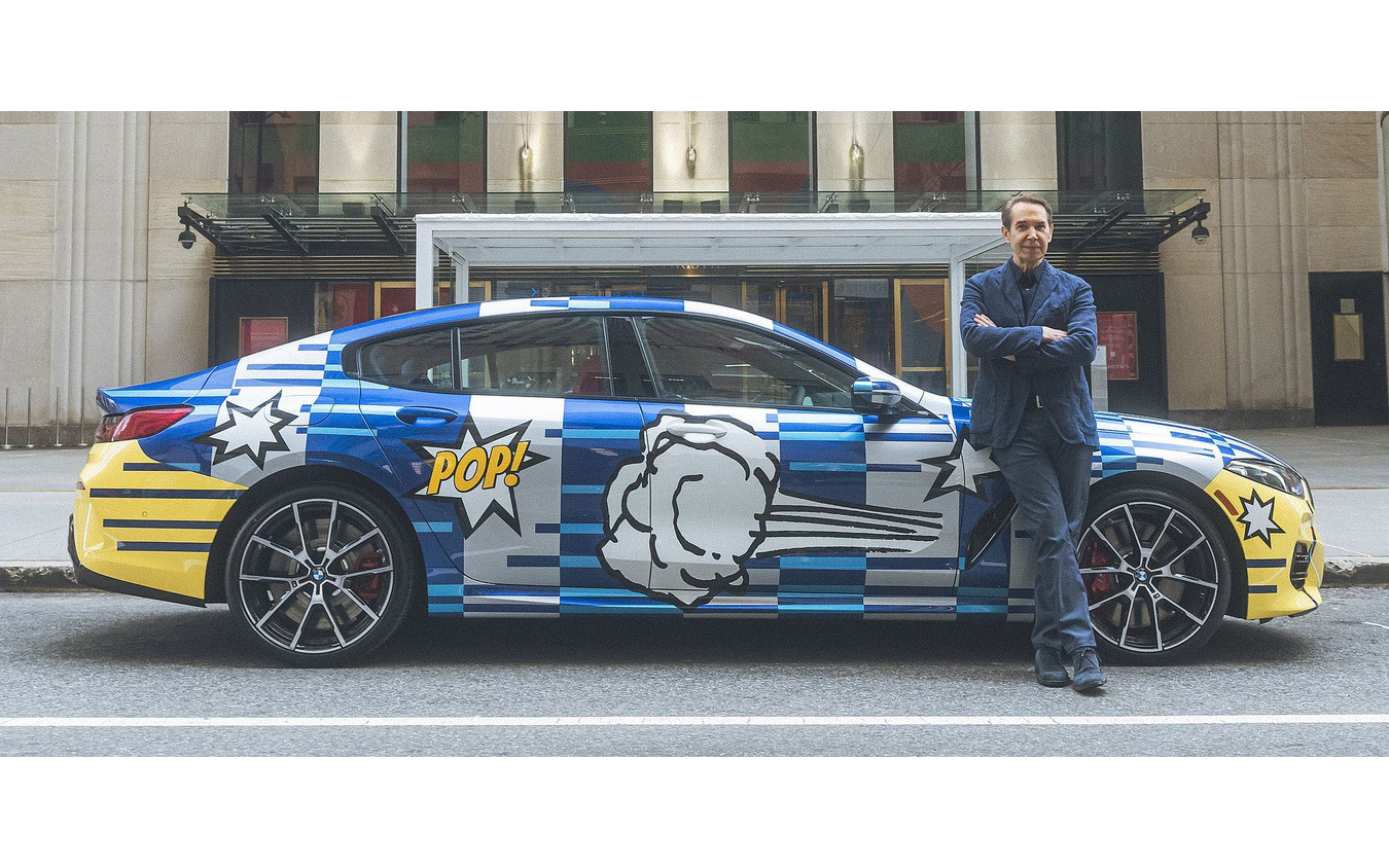 BMW「THE 8 X JEFF KOONS」とアーティストのジェフ・クーンズ氏