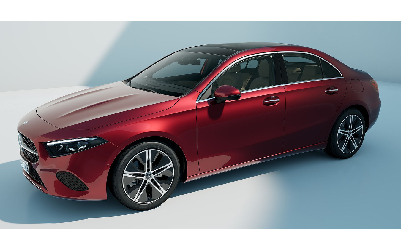 メルセデスベンツ Aクラス・セダン 改良新型、ガソリン車はすべて電動 ...