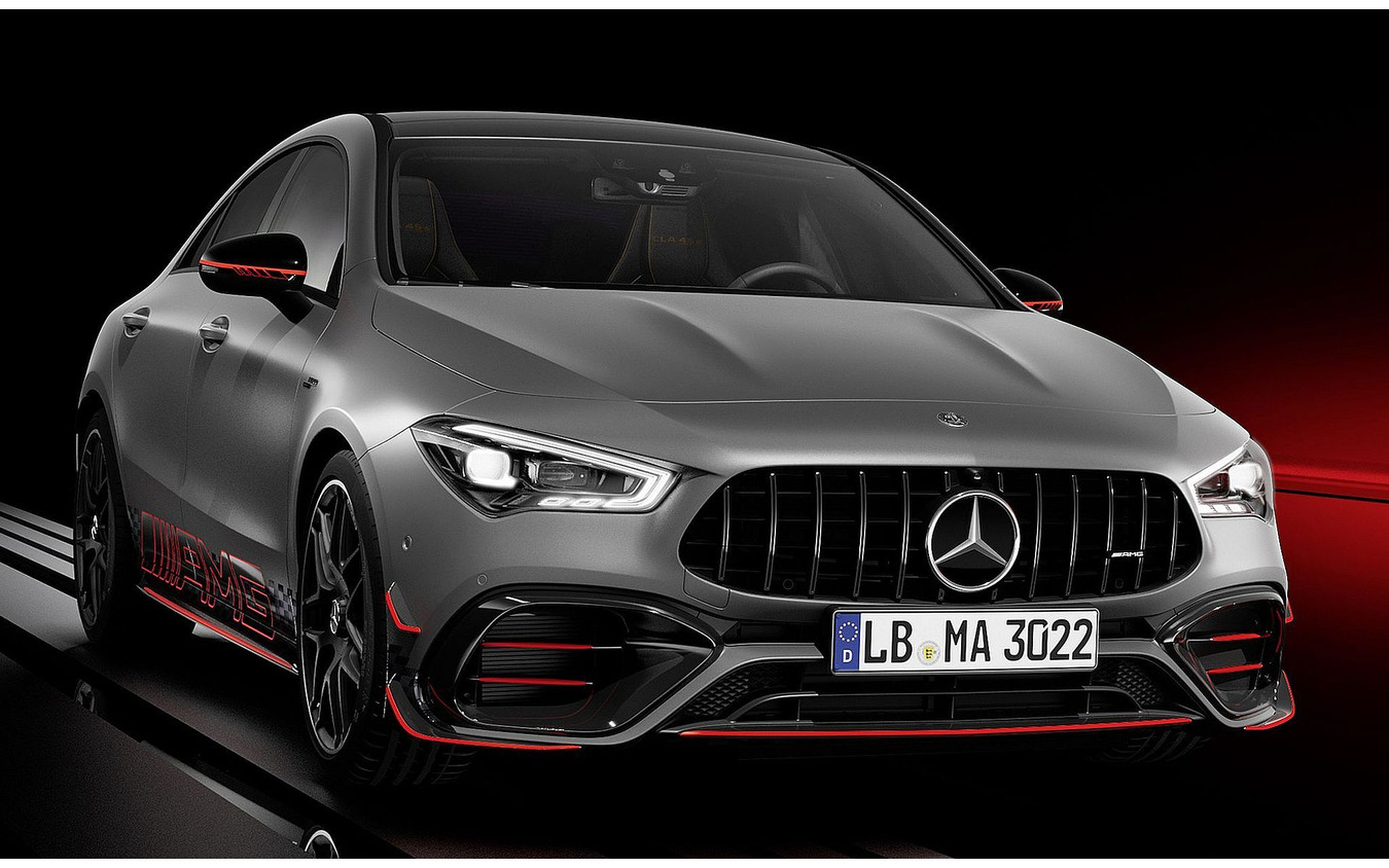 メルセデスAMG CLA 45 S 4MATIC+ クーペ 改良新型の「AMGストリート・スタイル・エディション」