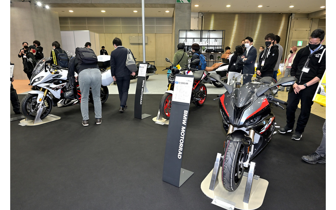 BMWモトラッドブース（東京モーターサイクルショー2022）