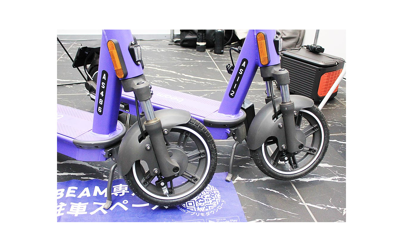 BEAM MOBILITY JAPAN（BICYCLE-E MOBILITY CITY EXPO 2023 新宿住友ビル三角広場 5月12・13日）