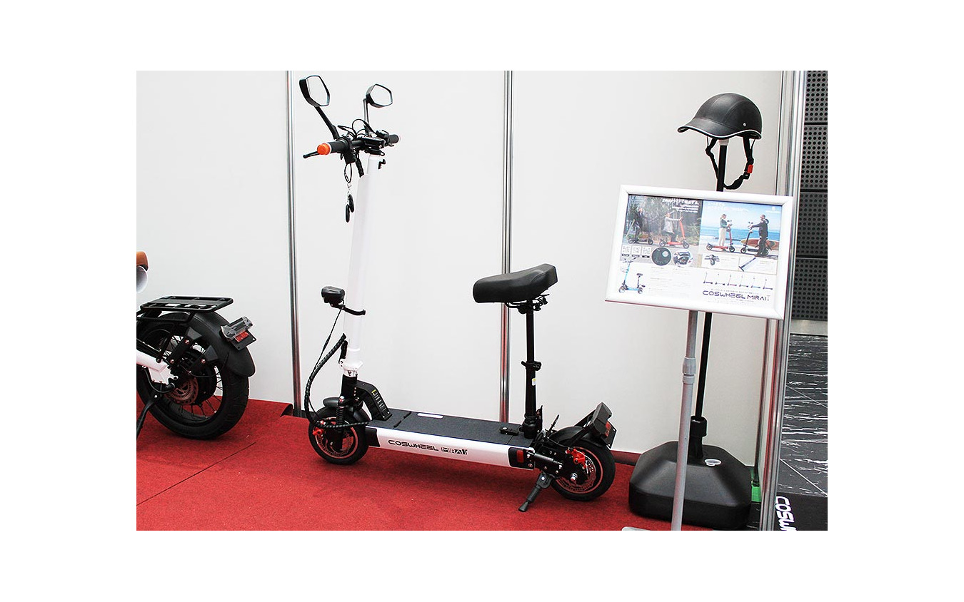 Acalie COSWHEELマイクロモビリティ（BICYCLE-E MOBILITY CITY EXPO 2023 新宿住友ビル三角広場 5月12・13日）