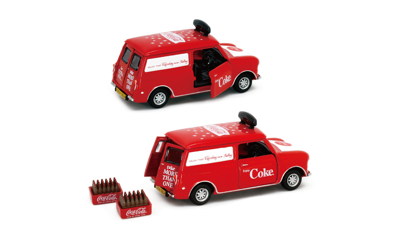 Coca-Cola  ミニカー　SOLIDO社　フランス製　全長約23㎝ Coca-Cola ミニカー SOLIDO社 フランス製 全長約23㎝ モーリス