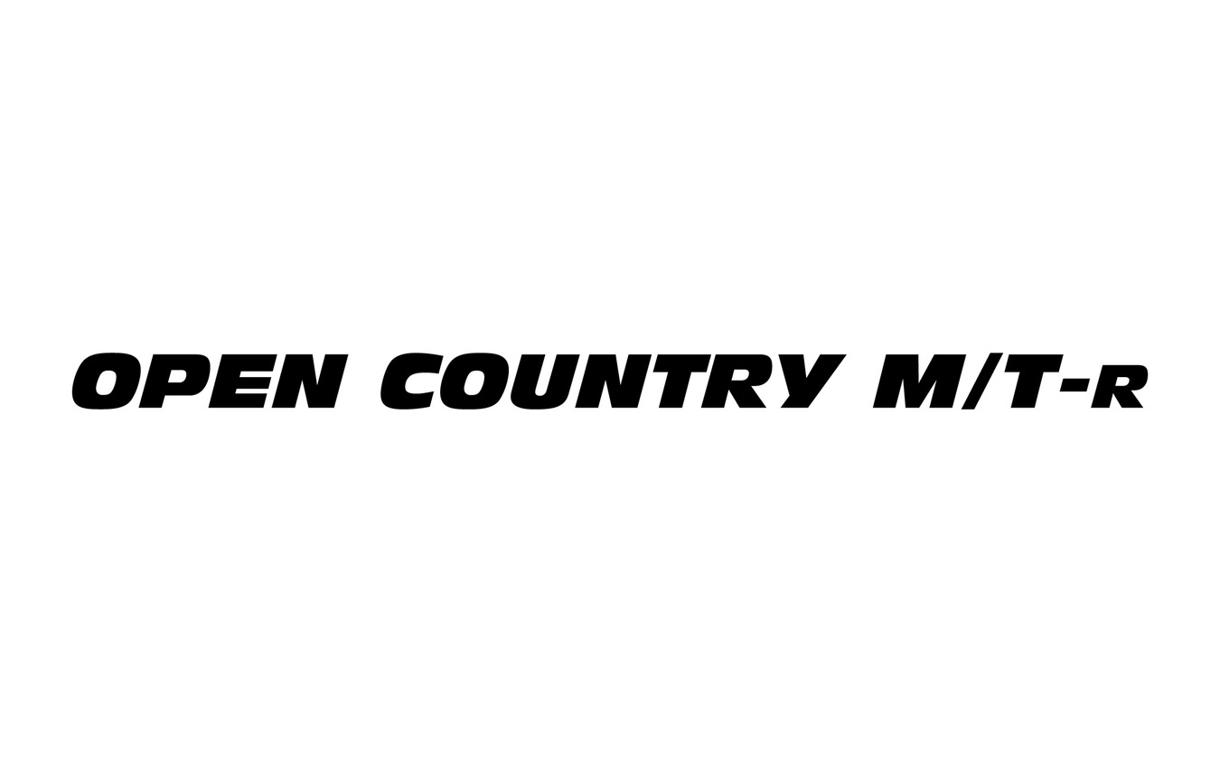 OPEN COUNTRY M/T-R