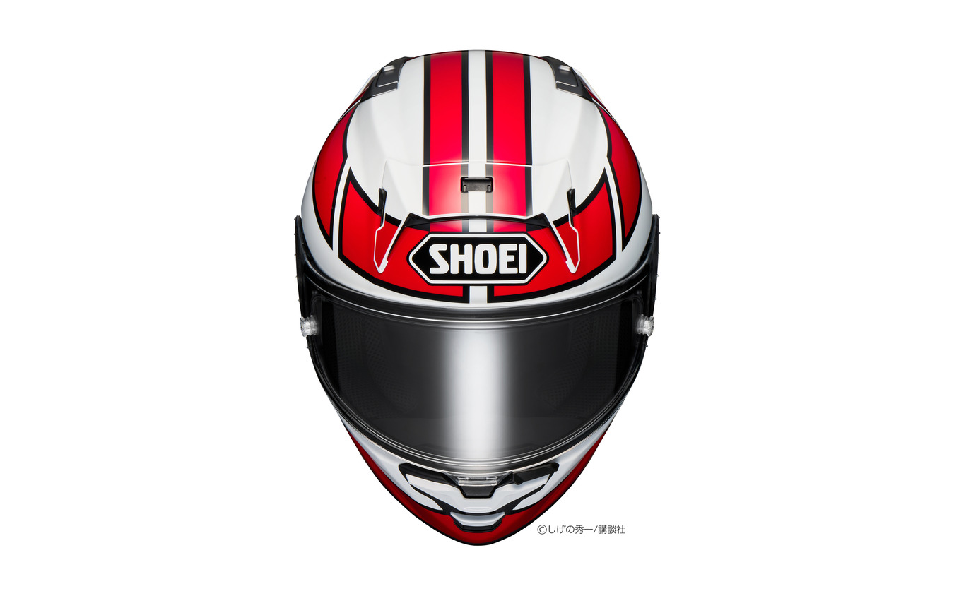 バリバリ伝説 グンレプリカ SHOEI X-TWELVE X-12 SHOEI X-12 X TWELVE グンレプリカ バリバリ伝説 巨摩 郡 SHOEIが