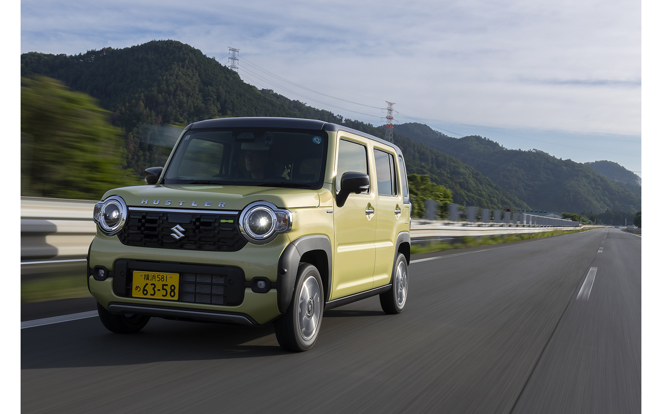 【スズキ ハスラー 試乗】新しいフロントマスクの奥に秘めた走りの実力は？ 最新モデルを試す。