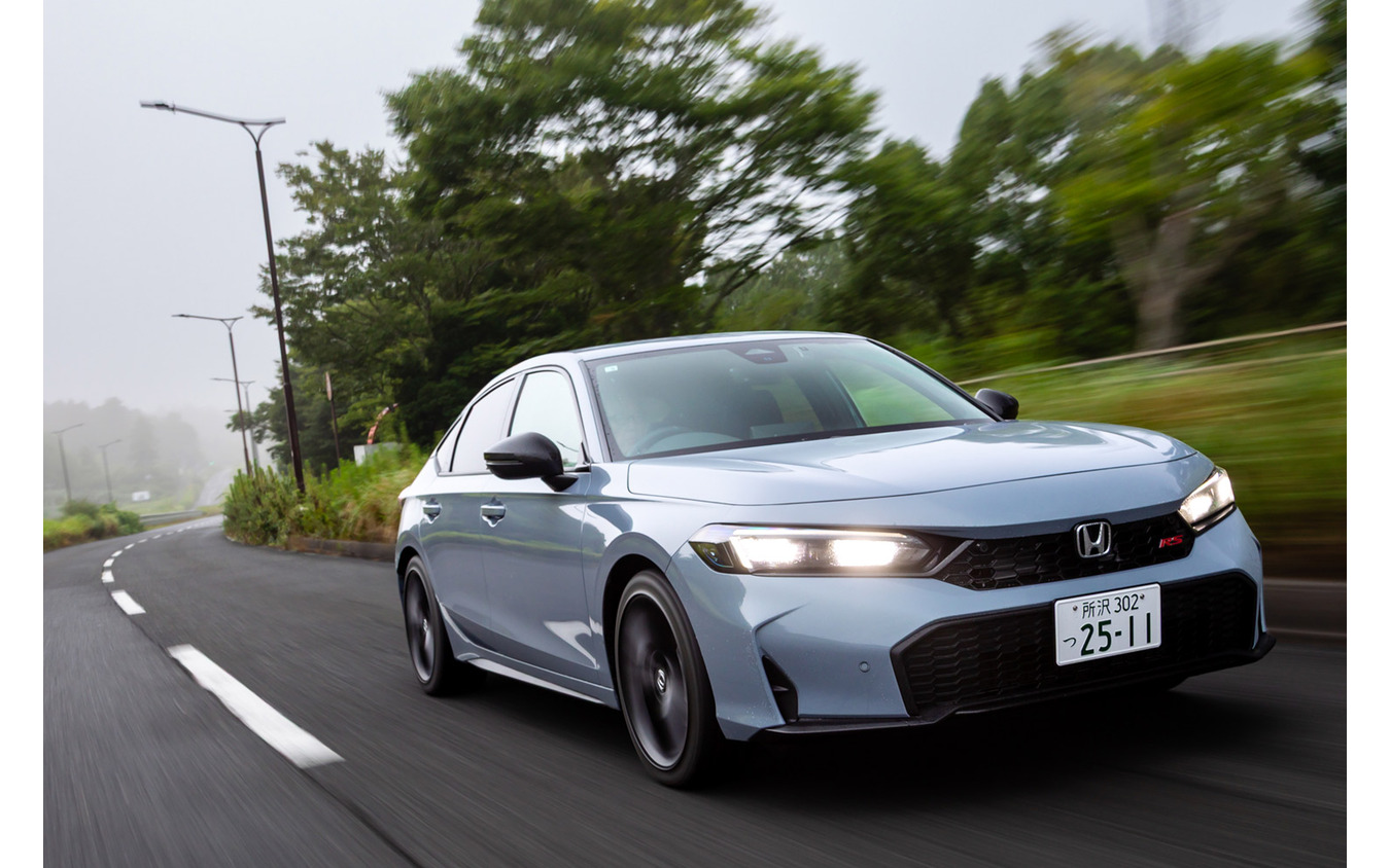 【ホンダ シビックe：HEV RS 新型試乗】いつもの道でこそ輝く、爽快な走り