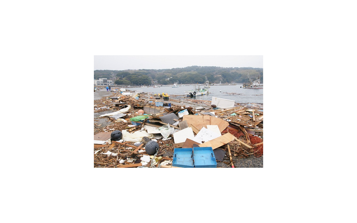東日本大震災 被災地の証言 田代島 電柱の一番上で津波に耐えた レスポンス Response Jp