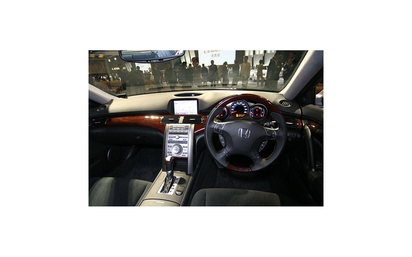 ホンダ レジェンド新型発表 シフトレバーとパドルスイッチ レスポンス Response Jp