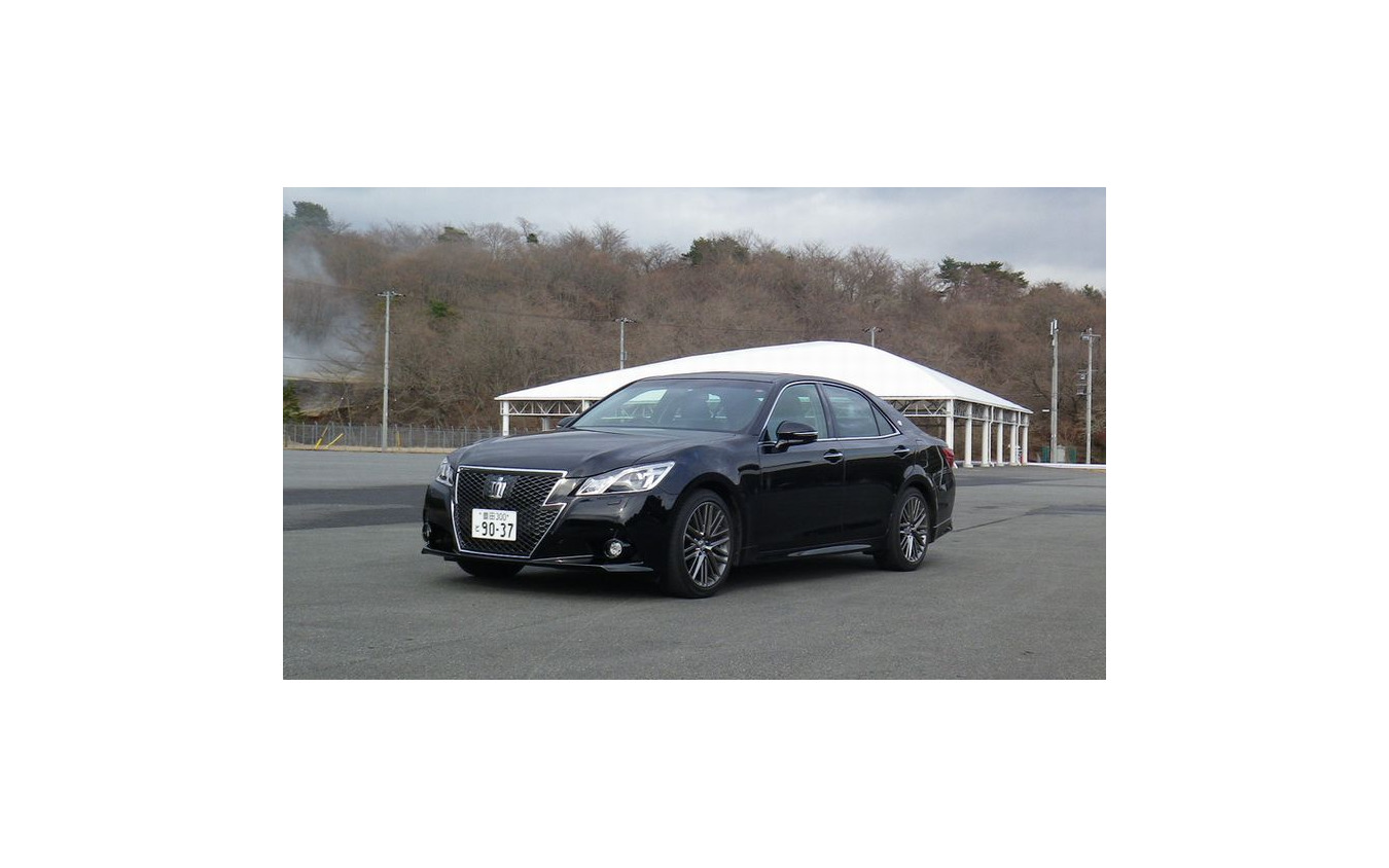トヨタ クラウン アスリート 試乗 足回りは大きく進化したが燃費は物足りない 松下宏 レスポンス Response Jp
