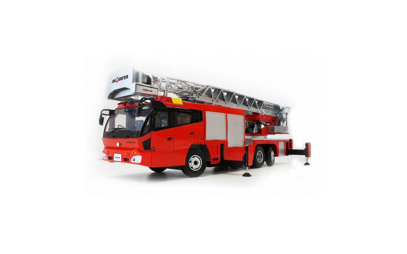 消防車❗モリタ□先端屈折式はしご付きスーパージャイロラダー□新品