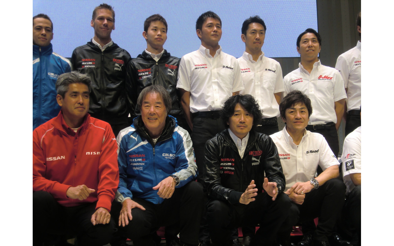 近藤真彦kondo R監督 若者のクルマ離れをなんとかしたい 日産モータースポーツ発表会 3枚目の写真 画像 レスポンス Response Jp