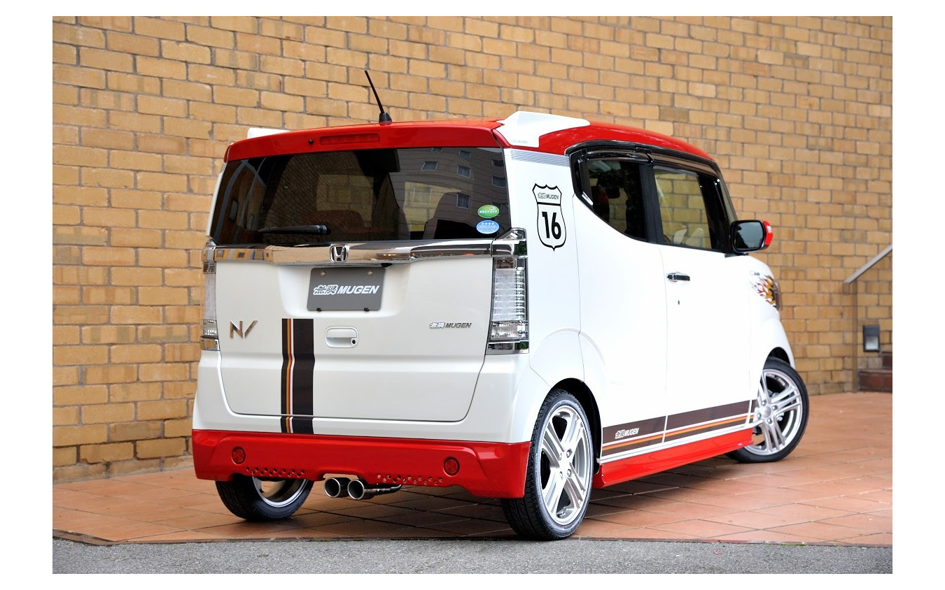 ホンダ N Boxスラッシュ 発表 アメリカンカスタム 強調する無限パーツ 写真蔵 3枚目の写真 画像 レスポンス Response Jp