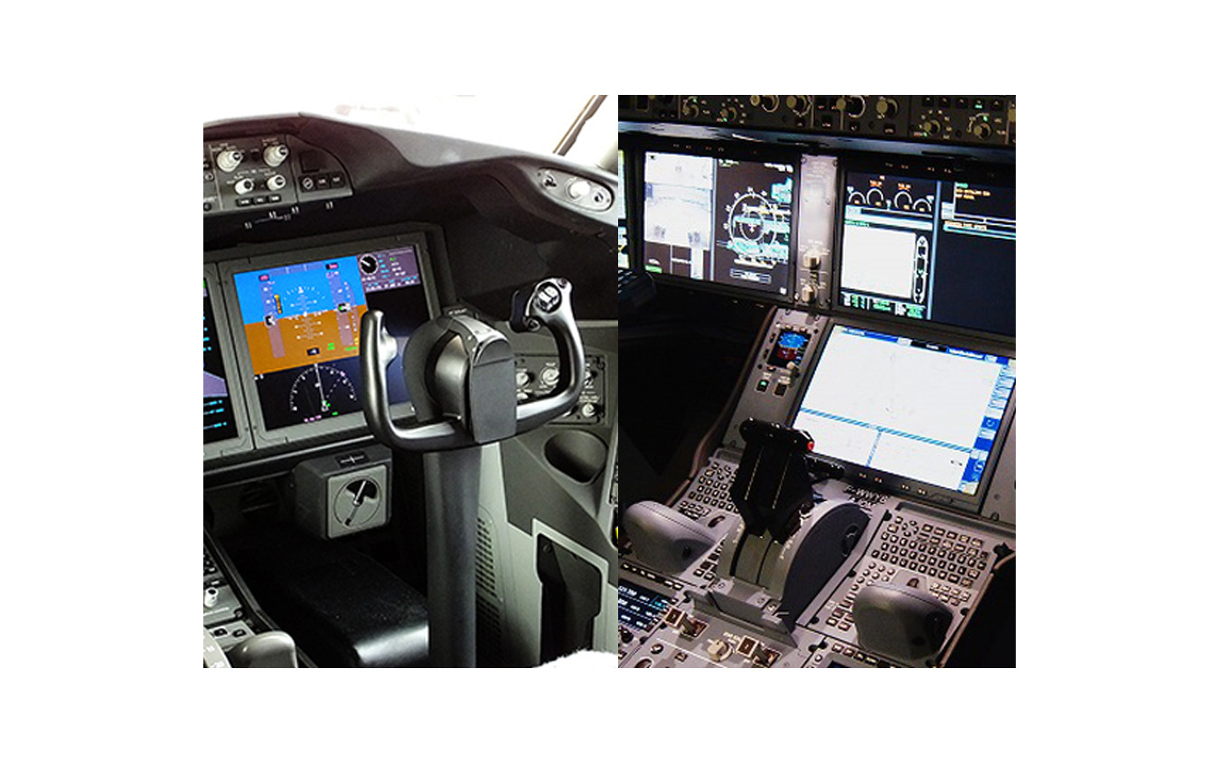 A350 Xwb と 87 次世代中型機のコックピットを比較してみた 写真蔵 レスポンス Response Jp