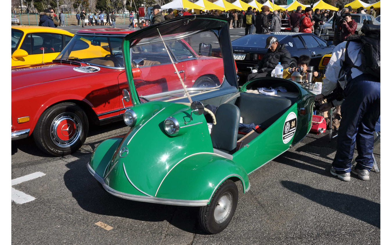 Jccaニューイヤーミーティング15 フォードマスタング Mg B ローバーp6 メッサーシュミットkr0 など 写真蔵 5枚目の写真 画像 レスポンス Response Jp