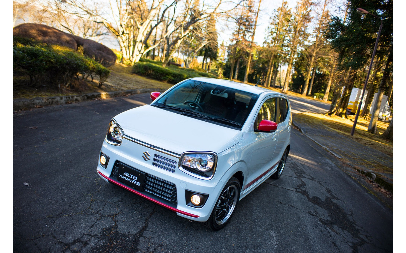 スズキ アルト ターボrs 新型発表 パワーユニットと車体も専用チューニング 写真蔵 レスポンス Response Jp