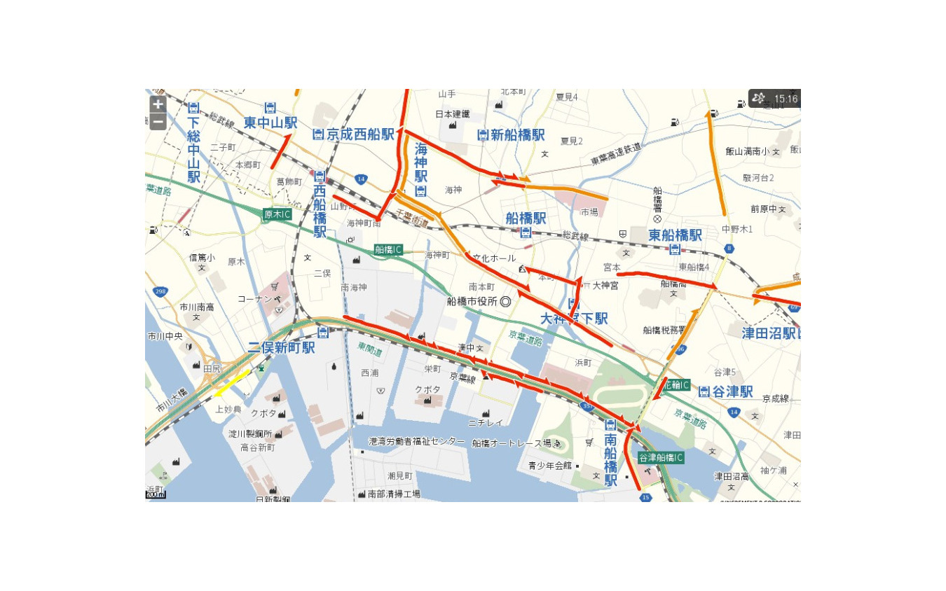 法人向けmapfan Api 大型車規制考慮ルート検索やvicsに対応 レスポンス Response Jp