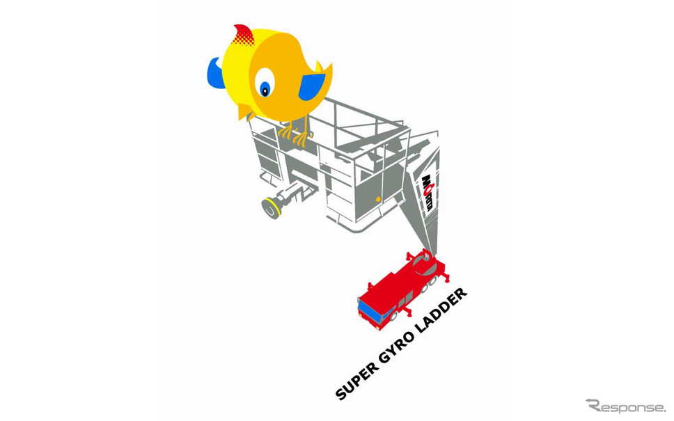 モリタ オリジナルスポーツタオル発売 はしご車と可愛い小鳥をデザイン レスポンス Response Jp モリタ オリジナルスポーツタオル発売 はしご車と可愛い小鳥をデザイン レスポンス Response Jp