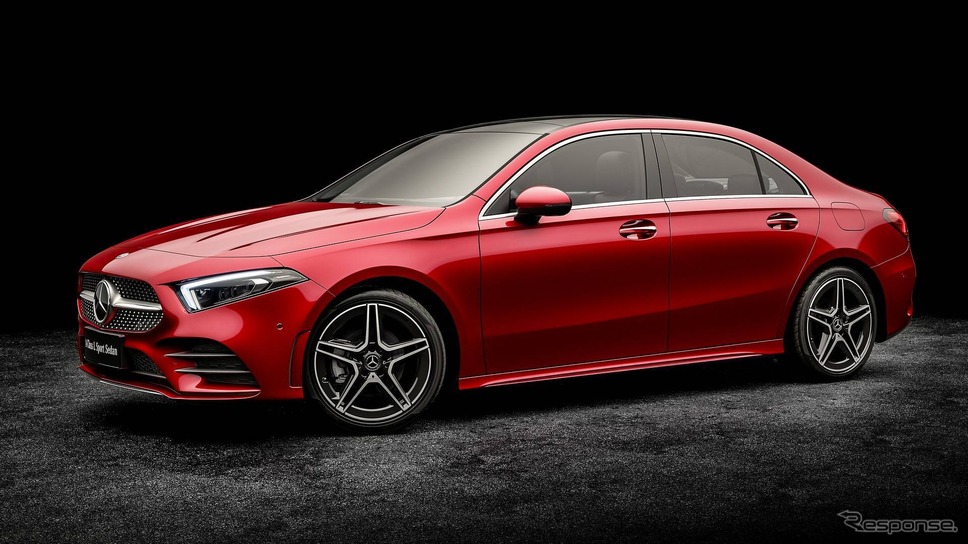 メルセデスベンツ Aクラス に初のセダン ホイールベースを60mm延長 北京モーターショー18 レスポンス Response Jp