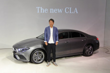 【メルセデスベンツ CLA 新型】上野社長「初代の特徴にさらに磨きをかけた」