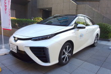 オリックスカーシェア、燃料電池車 MIRAI 導入　都内36か所に順次配備