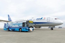 ANA、羽田空港で大型自動運転バス実用化に向けた実証実験開始　2020年内試験運用へ