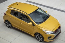 三菱 ミラージュ、全車CVTに…2023年型を米国発表