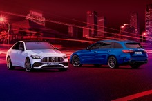 メルセデスベンツ Cクラス 新型、電動ターボ搭載の高性能モデル「AMG C43」発売