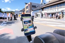 バリアフリー情報入りデジタルマップ活用で電動車いす快適移動　宮城県松島町