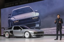 ヒョンデ、ジウジアーロデザインのクーペを燃料電池スポーツに再解釈…ロサンゼルスモーターショー2022