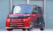 ロックだぜ!! タントカスタム Red＆Black…東京オートサロンでしかできない［デザイナーインタビュー］