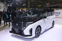 日産『セレナ』が純正アクセでドレスアップ！「ハイウェイスター アクセサリーコンセプト」…東京オートサロン2023［詳細画像］