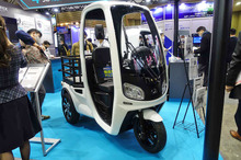 電動3輪バイクはラストワンマイル輸送の要となるか…オートモーティブワールド2023