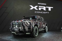 三菱トライトン次期型か？ ピックアップの『XRT』コンセプト…バンコクモーターショー2023で発表