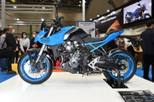 新エンジン搭載した個性派スポーツ、スズキ『GSX-8S』…東京モーターサイクルショー2023