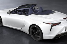 世界初のカナード一体バンパー採用、レクサス『LC』に2024年型欧州で発表
