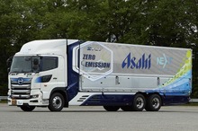 日本初、FC大型トラック走行実証を開始…物流4社が実用性を検証