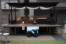 カヤバの油圧技術満載のキャンピングトレーラー…東京トレーラーハウスショー