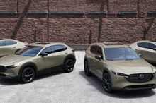 マツダ『CX-5』や『CX-30』に「カーボンターボ」、ジルコンサンドが映える…米2024年型