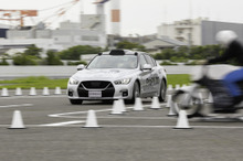 出会い頭の事故を自動回避、日産が次世代LiDAR技術を活用した新技術を公開