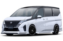 アルパインスタイル、日産 セレナ 新型コンプリートカー予約受付開始…大画面カーナビやエアロ装備