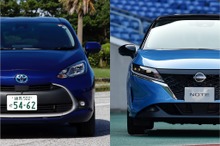 【アクア vs ノート 比較】ハイブリッドの国産コンパクトカー2車種、扱いやすさは？ 快適性は？