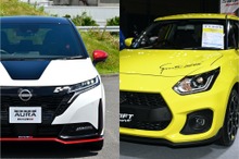 【ノートオーラNISMO vs スイフトスポーツ】日本が誇るホットハッチ2台を徹底比較！