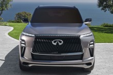 インフィニティが新デザインを提示、大型SUVコンセプトの『QXモノグラフ』を発表