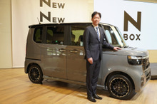 ホンダ N-BOX 新型発表、日本統括部長「しっかりナンバーワンを獲っていける」