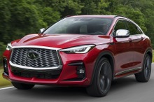 インフィニティのSUVクーペ、可変圧縮比「VCターボ」搭載…『QX55』に米2024年型