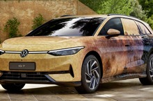VWの大型EVワゴン、プロトタイプの新写真…『ID.7 ツアラー』は2024年デビューへ